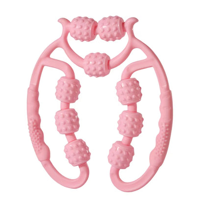 9-Wheel Leg Massager Roller Calf Muscle Relaxation Leg Beauty Device Massage Slimming Leg Ring Leg Clamp Sports Fitness Leg Clamp